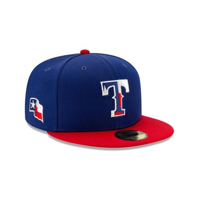 Texas Rangers Gorra | New Era MLB 2021 Spring Training 59fifty Fitted Cap Mexico - Azules